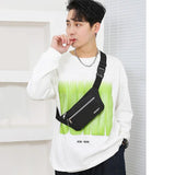 Geestock Nylon Waist Bag Pack Purse Men's Shoulder Chest Bag