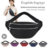 Waterproof Fanny Pack Waist Bag Hip Shoulder Crossbody Handbag