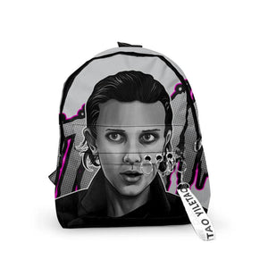 Millie B Brown Merch Backpack Casual Schoolbag Travel Bag Harajuku Daypack