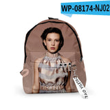 Millie B Brown Merch Backpack Casual Schoolbag Travel Bag Harajuku Daypack