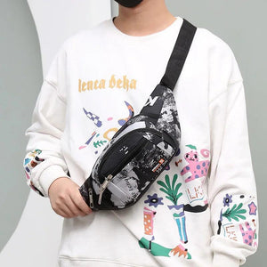 Men Fanny Pack Outdoor Sports Running Cycling Waist Bag Pack