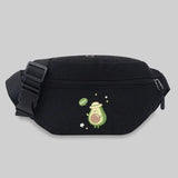 Avocado Series Waist Bag Messenger Chest Bag Sports Bum Bag Unisex