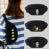 Avocado Series Waist Bag Messenger Chest Bag Sports Bum Bag Unisex