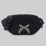 Skull Pattern Waist Bag Unisex Bum Bags Lightweight Sports Chest Bag