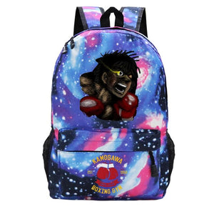 Hajime No Ippo SchoolBags Anime Shoulder Bags Laptop Backpacks