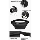Men Fanny Pack Outdoor Sports Running Cycling Waist Bag Pack