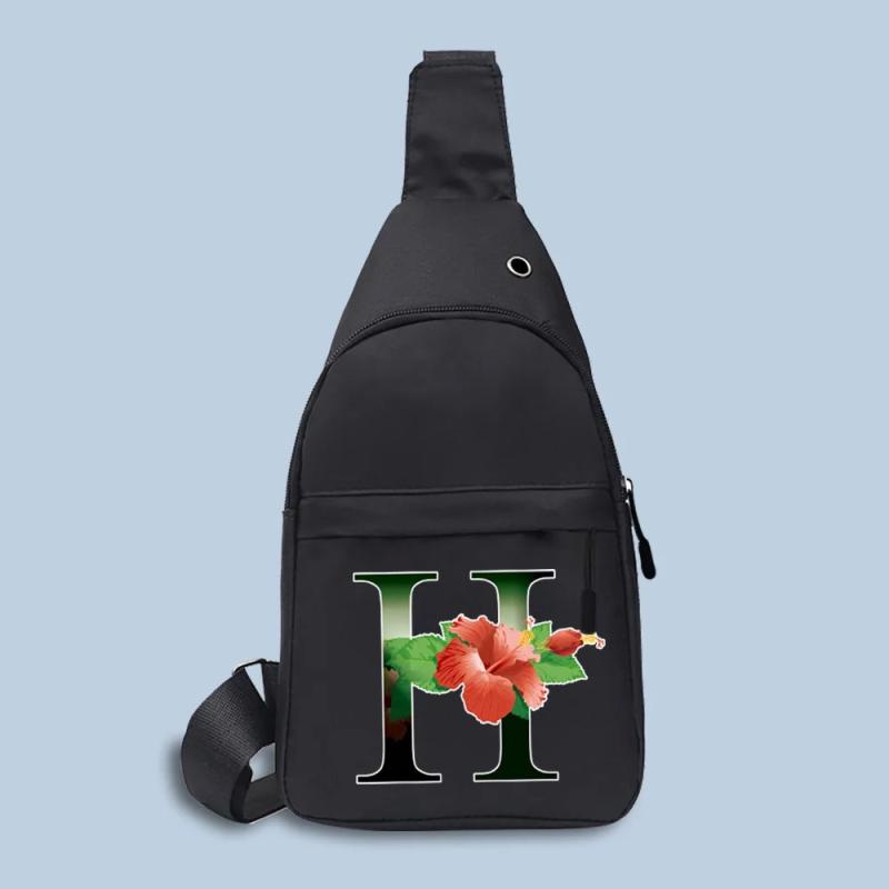 Canvas Chest Pack Men Fanny Pack Outdoor Sports Banana Waist Pack