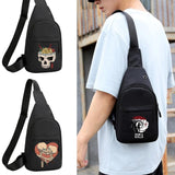 Canvas Sport Waterproof Chest Bag Japan Print Banana Bag
