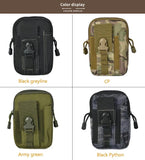 Camouflage Tactical Waist Bag Mobile Outdoor Sports Running Bag