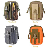 Camouflage Tactical Waist Bag Mobile Outdoor Sports Running Bag