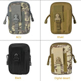 Camouflage Tactical Waist Bag Mobile Outdoor Sports Running Bag