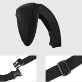 Canvas Men Chest Bag Skull Printing Waist Pack Crossbody Shoulder Bag