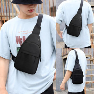 Feather Print Waist Bag Fanny Pack Crossbody Bag