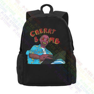 Tyler The Creator Cherry Bomb Large Capacity Backpack