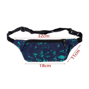 Kids Camo Fanny Pack Travel Belt Bag Waterproof Chest Pack