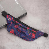 Kids Camo Fanny Pack Travel Belt Bag Waterproof Chest Pack