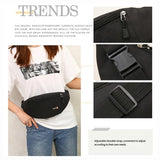 Unisex Chest Bag Close-fitting Sport Waist Bag Multifunction Pockets