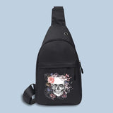Canvas Print Waist Bag for Men and Women