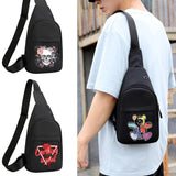 Canvas Print Waist Bag for Men and Women
