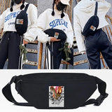Charizard Print Waist Bag Cross Shoulder Bag