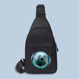 Canvas Shoulder Bag USB Male Anti Theft Chest Pack Sport Messenger Bag