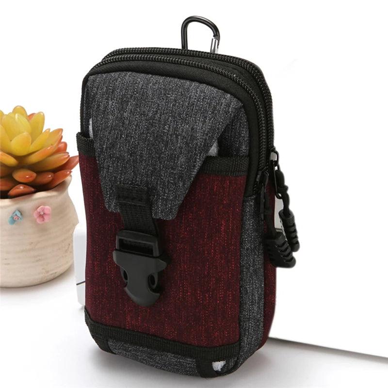 Waterproof Waist Pack Travel Purse Men's Casual Bag
