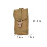 Tactical Molle Belt Phone Bag Outdoor Waterproof Waist Pack