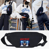 Moon Printing Waist Bags Wallet Casual Large Phone Belt Bag