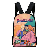 WAWNI Heartstopper Rucksack Laptop Bag Harajuku Daypack Hip Hop Schoolbag