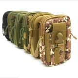 Casual Waterproof Canvas Belt Bag Men Waist Pack Money Belt Purse