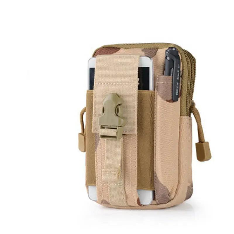 Casual Waterproof Canvas Belt Bag Men Waist Pack Money Belt Purse