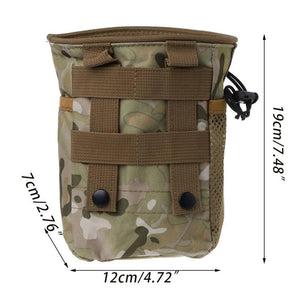 Outdoor Utility Pouch Bag Airsoft Military Molle Belt Drop Bag