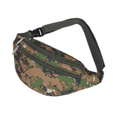 Camouflage Men Waist Pack Male Waist Belt Bags Fanny Canvas