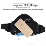 Waterproof Running Belt Bum Waist Pouch Sport Camping Hiking Zip Pack Bag