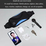 Waterproof Running Belt Bum Waist Pouch Sport Camping Hiking Zip Pack Bag