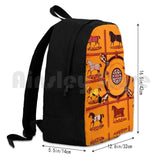 Horse Fabric Collection Outdoor Hiking Backpack Riding Climbing Sports Bag