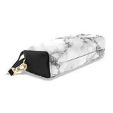 Marble Texture Pencil Case Stationery Pouch Bag Cosmetic Makeup Zipper Bag