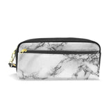 Marble Texture Pencil Case Stationery Pouch Bag Cosmetic Makeup Zipper Bag