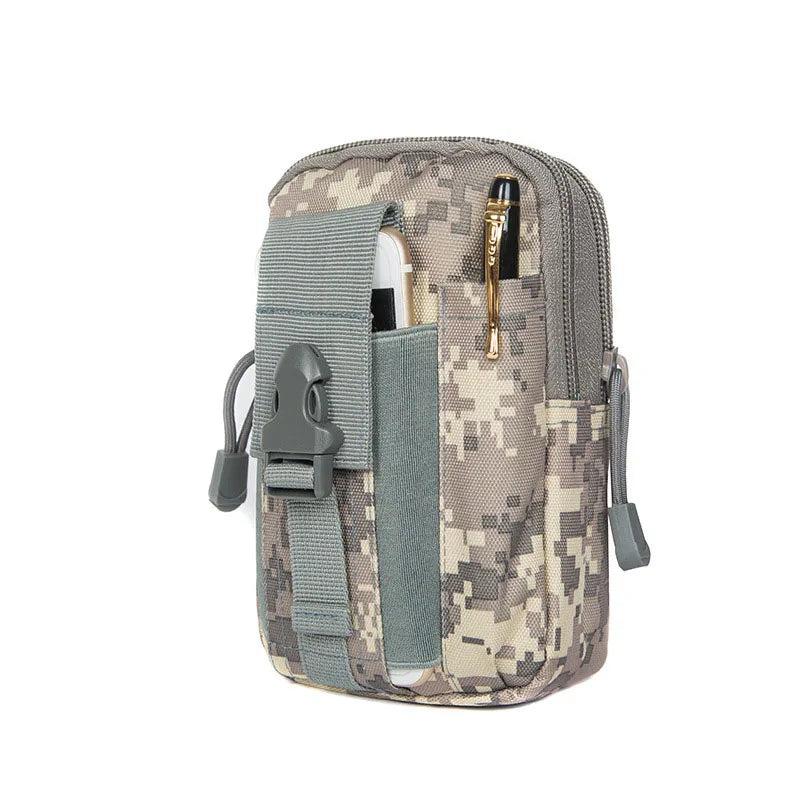 Men's Waistbags Belt Phone Pouch Sports Oxford Mobile Phone Pocket Bag