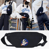 Moon Fly Waist Bag Unisex Belt Shoulder Messenger Crossbody Pouch