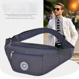 Waterproof Waist Pack Women Belt Bag Travel Men Fanny Pack Hip Bum Canvas
