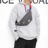 Waterproof Waist Pack Women Belt Bag Travel Men Fanny Pack Hip Bum Canvas