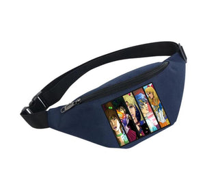 Anime Unisex Fanny Pack Waterproof Waist Bag For Printing