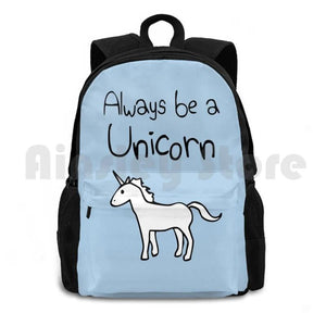 Always Be A Unicorn Outdoor Hiking Backpack Riding Climbing Sports Bag