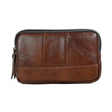 Men Leather Hip Bum Belt Bag Male Phone Pouch High Waist Boy Fanny Packs