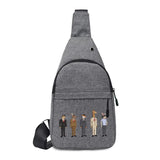 Men's Waist Chest Pack Casual Messenger Business Bag