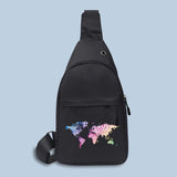 Waterproof Waist Bum Bag Running Belt Pouch Zip Fanny Pack Travel Chest Bag