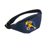 Waterproof Unisex Fanny Pack Waist Bag for Digimon Fans