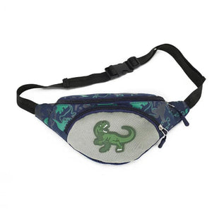 Kid Dinosaur Waist Bag Fanny Chest Belt Money Pouch Zipper Waist Pack