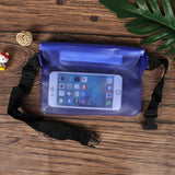 PVC Waterproof Waist Bag Outdoor Phone Storage Swim